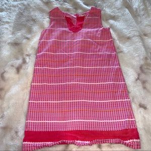 Vineyard Vines Kids Pink Logo Whale Dress